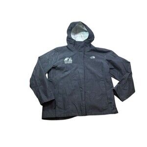 The North Face DryVent Black Shell Rain Coat Womens Size 2XL Hooded Jacket Plus